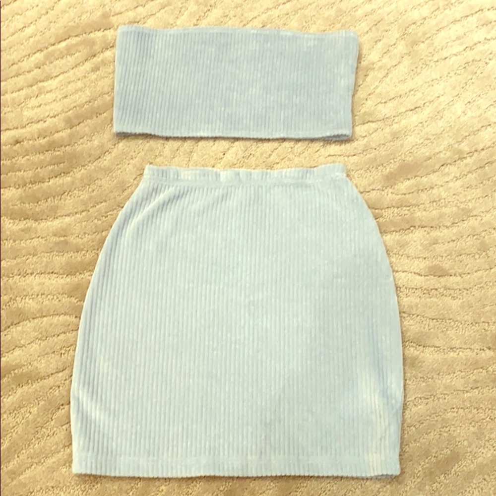 Motel Rocks skirt and tube top